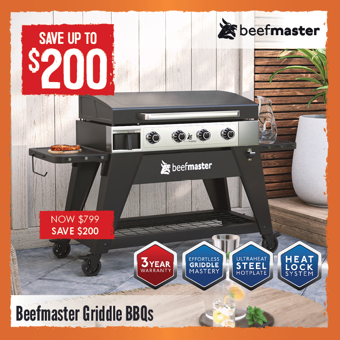 Save Up To $200 Beefmaster Griddle BBQs | Shop Now